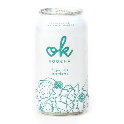 Finger Lime Strawberry - Kombucha (box of 16)