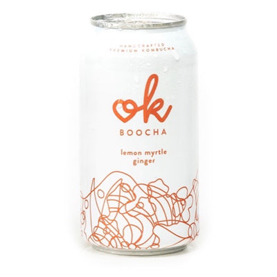 Lemon Myrtle Ginger - Kombucha (box of 16)
