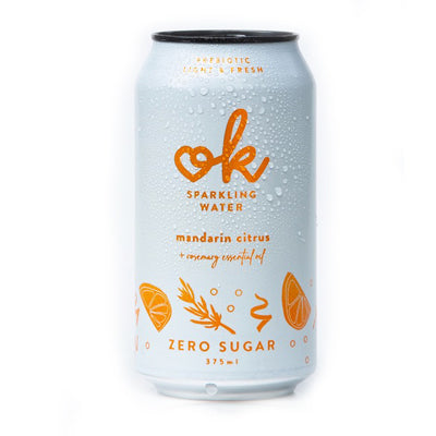 Mandarin Citrus Rosemary - Sparkling Water (box of 16)